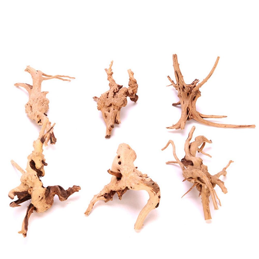 Aquarium Planted Substrate - 木製N1N造園水槽装飾爬虫類水槽飾りカッコウ根天然幹植物切り株流木