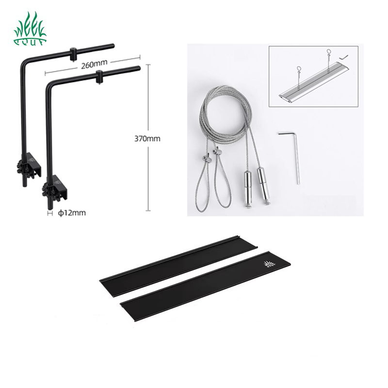 Planted Aquarium Kit - 週の形をした装飾的なLEDシーリングライト,フィッシュランプ,水槽ライト,ハーブ製品
