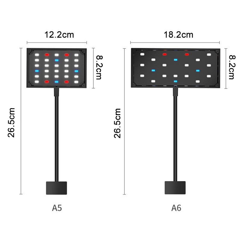 USB水槽用LEDライト フルスペクトラム 水生植物育成ラン - Aquarium Plant Grow Light のレビューと価格