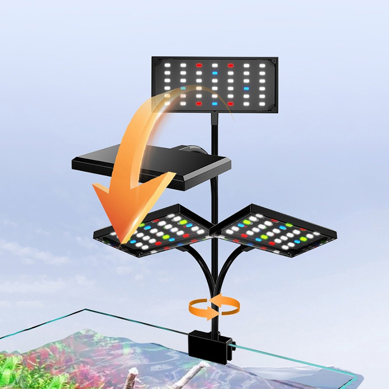 USB水槽用LEDライト フルスペクトラム 水生植物育成ラン - Aquarium Plant Grow Light のレビューと価格