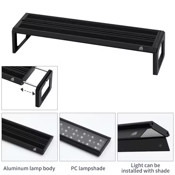 アクアV SE-Kシリーズ照明 淡水水槽 フルスペクトル 外 - Aquarium Plant Grow Light のレビューと価格