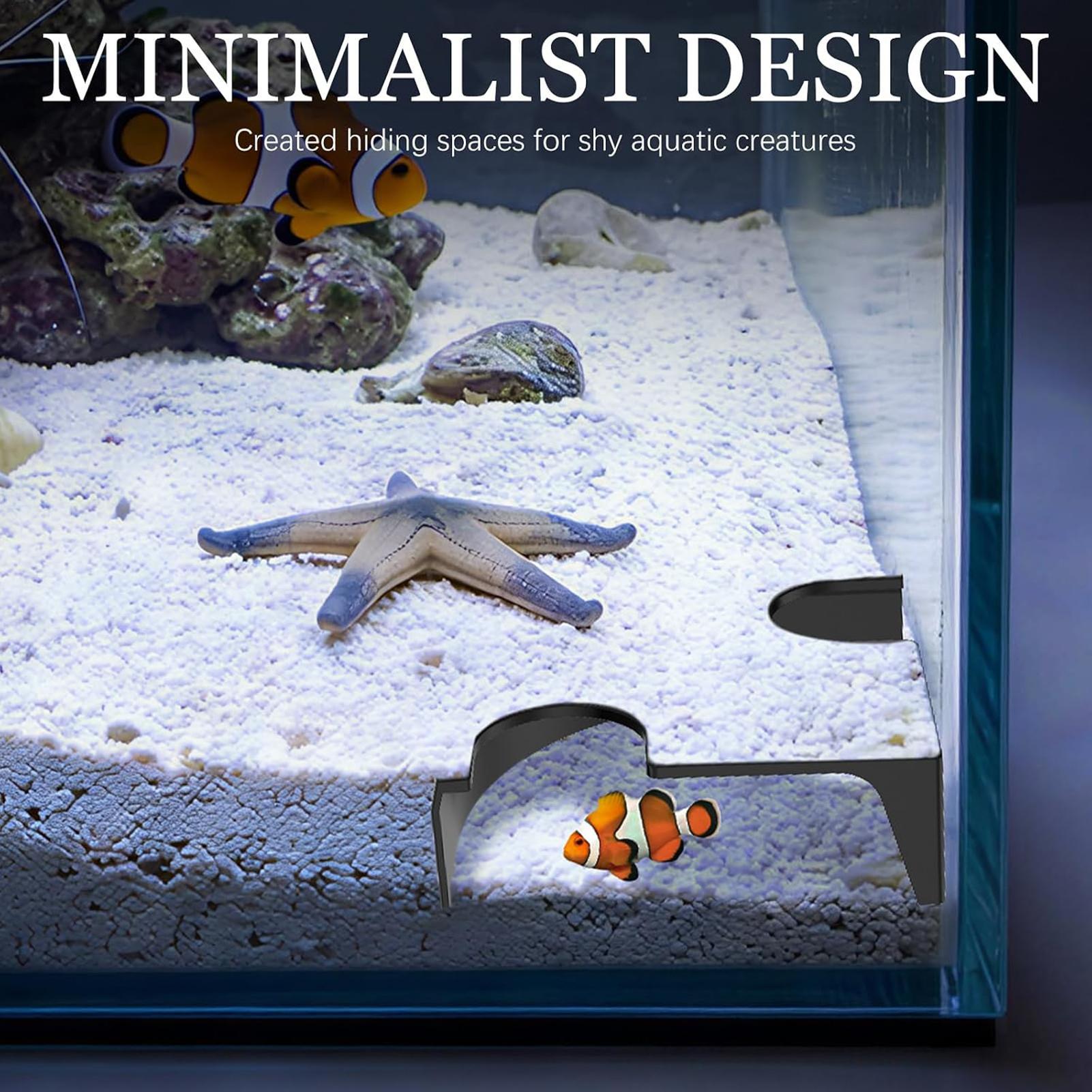 水槽造景用魚の洞窟 ダブルオープニング ノンスリップ ハビタ - Non Planted Aquarium Fish のレビューと価格