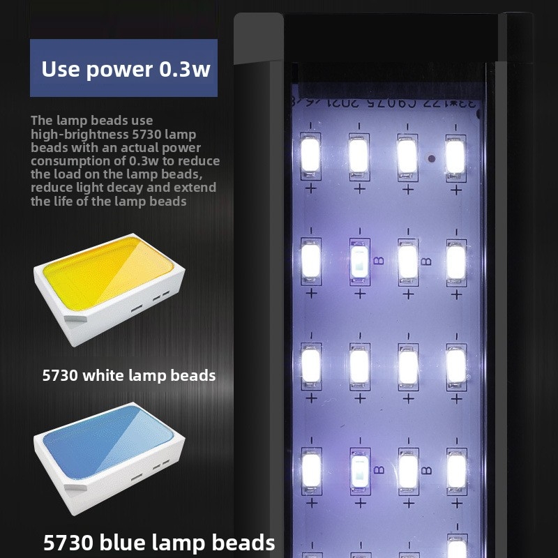 プロ仕様LED水槽ライト - 植物水槽用高輝度クリップ式ラン - Aquarium Plant Grow Light のレビューと価格