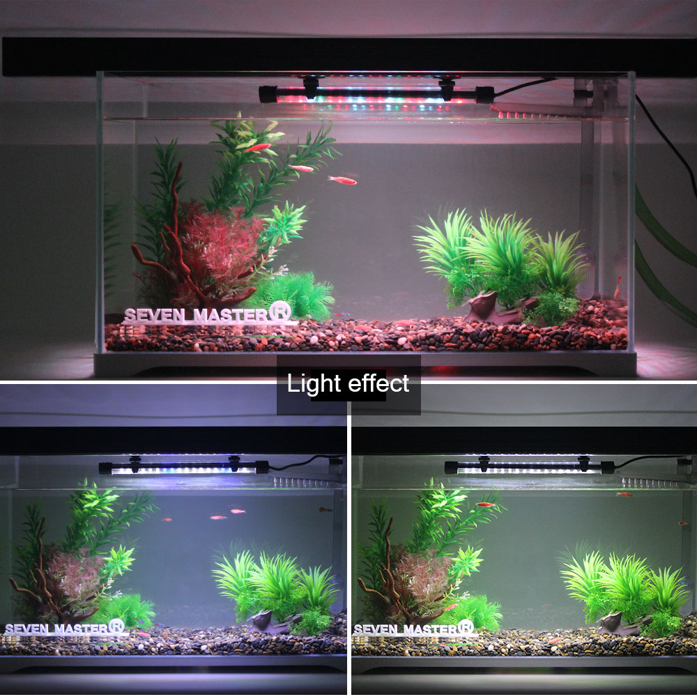 水族館ライト LED 植物成長ランプ防水水槽ライト 18-5 - Aquarium Plant Growth Light のレビューと価格