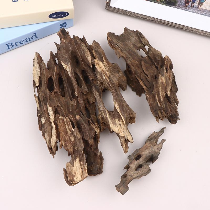 エビ用木製水槽装飾品、天然の穴が付いたエビに適した天然木の水 - Aquarium Planted Substrate のレビューと価格