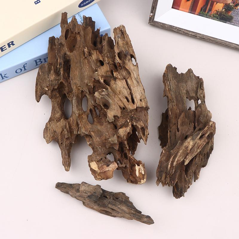 エビ用木製水槽装飾品、天然の穴が付いたエビに適した天然木の水 - Aquarium Planted Substrate のレビューと価格