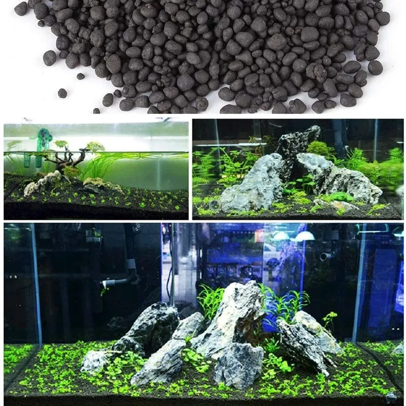 500g水槽用植栽土壌基質肥料天然粘土砂利水生植物淡水魚水槽 - Aquarium Plant Gravel のレビューと価格