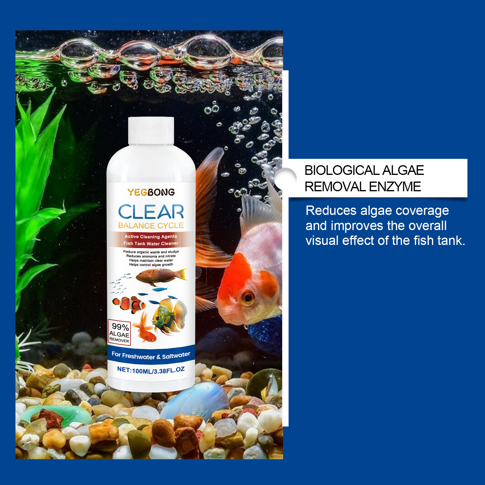 水族館の水精製器 100 ミリリットル淡水海水水槽クリーナー - Planted Aquarium Cleaning のレビューと価格