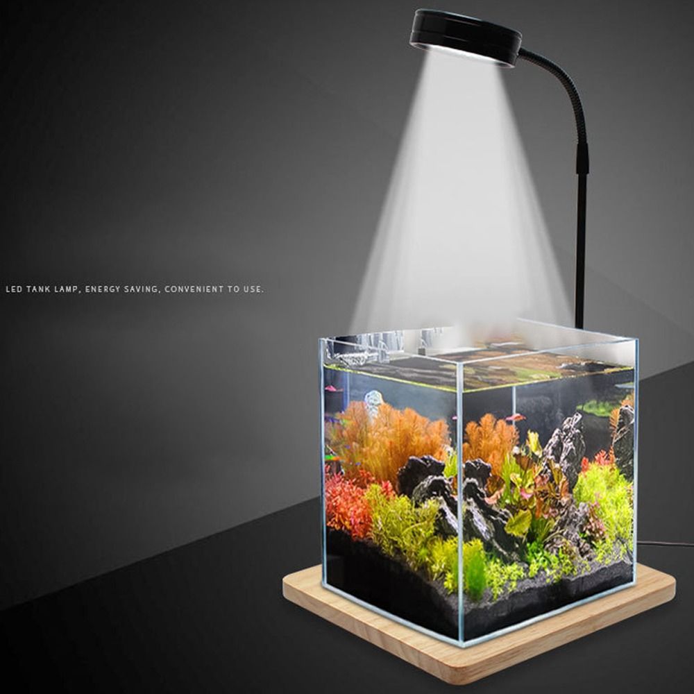 10 ワット水槽 LED ランプ格納式高さ多機能水族館景観ラ - Aquarium Plant Growth Light のレビューと価格