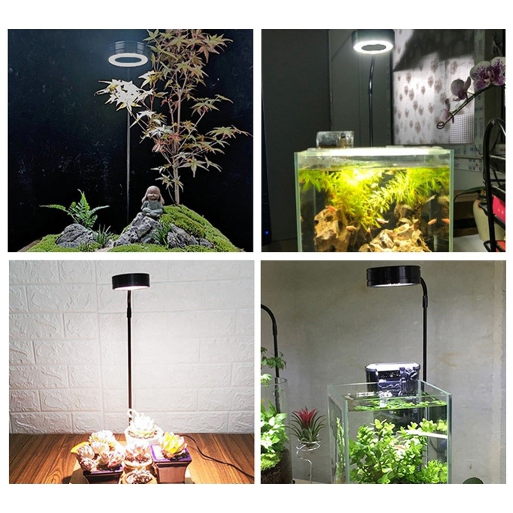 10 ワット水槽 LED ランプ格納式高さ多機能水族館景観ラ - Aquarium Plant Growth Light のレビューと価格
