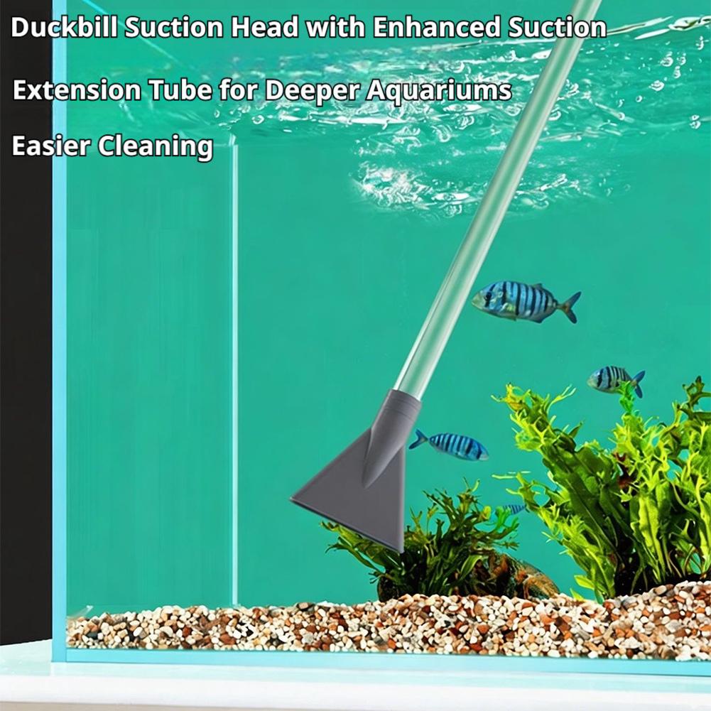 手動式水槽サイフォン魚タンク水交換キット砂利クリーナー砂洗浄 - Planted Aquarium Cleaning のレビューと価格