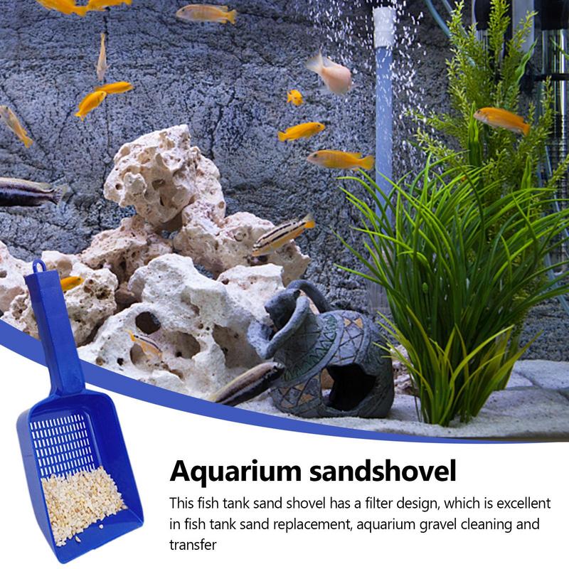 シャベルとサンドスクレーパー付きの水槽,庭の植栽,グラスファ - Aquarium Plant Gravel のレビューと価格