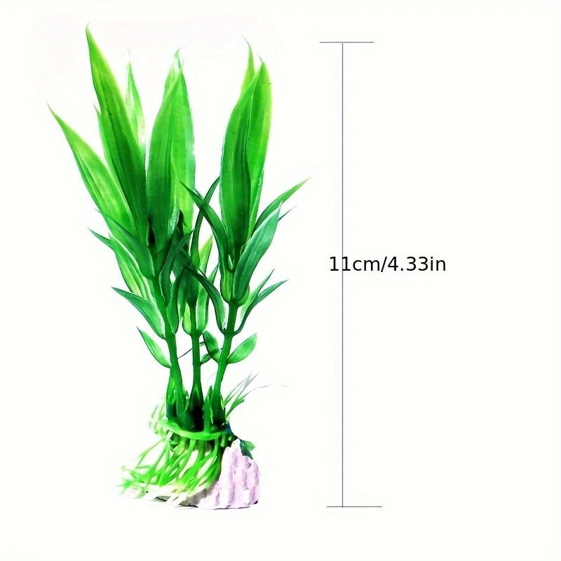 人工水中プラスチック植物水族館の水槽水生偽低木緑水草表示シミ - Aquarium Planted Substrate のレビューと価格