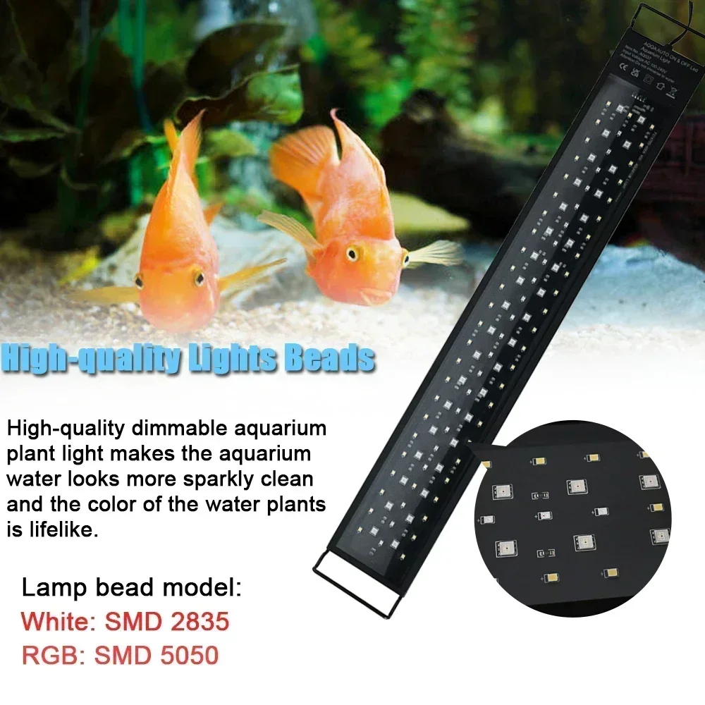 防水68-ip68 LED水族館ライト,植物成長ランプ付きの - Aquarium Plant Grow Light のレビューと価格
