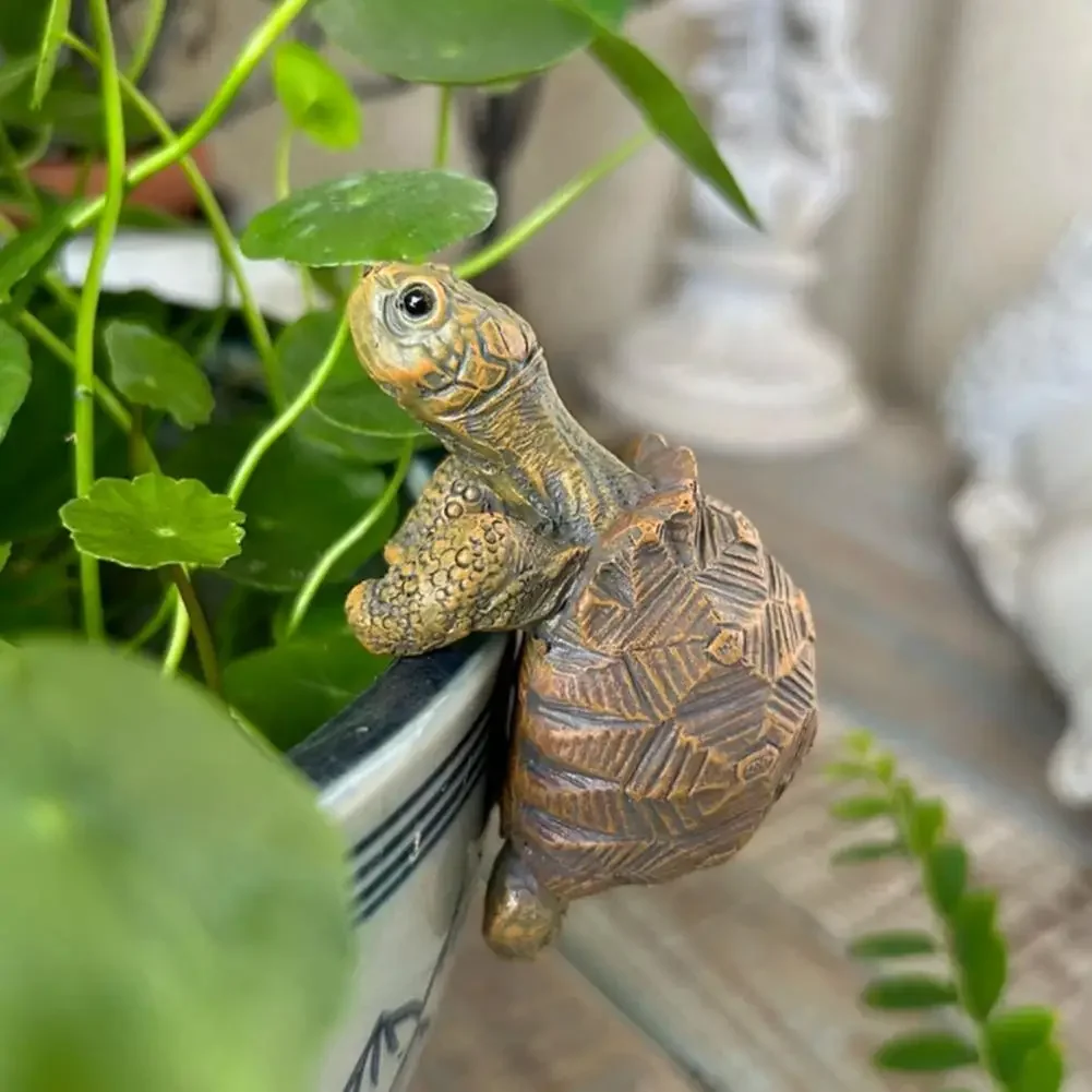 釣り上げられたカメの置物、水槽、池、庭園、中庭の装飾品 - Aquarium For Planted Tank のレビューと価格