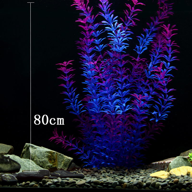 100 センチメートル熱帯植物大型人工水草偽水中植物軟質プラ - Aquarium Plant Grass のレビューと価格