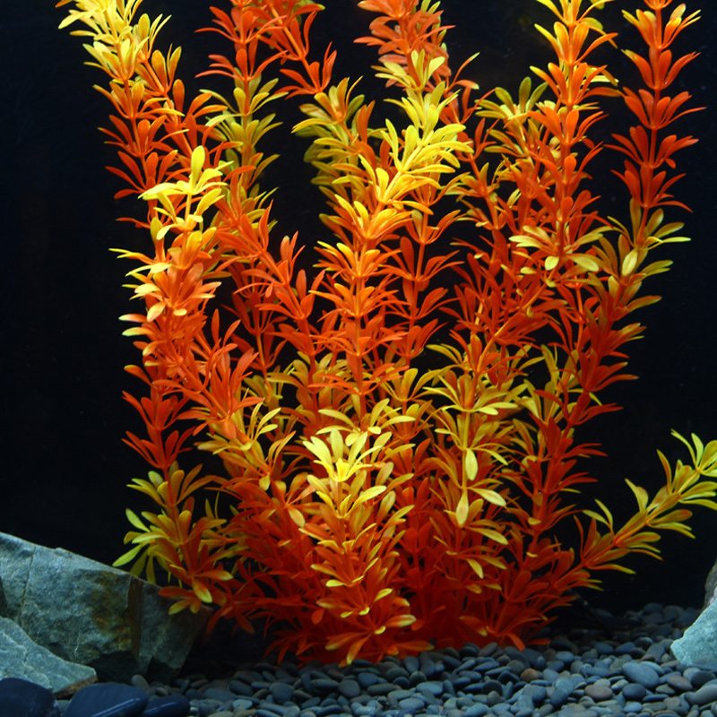 100 センチメートル熱帯植物大型人工水草偽水中植物軟質プラ - Aquarium Plant Grass のレビューと価格