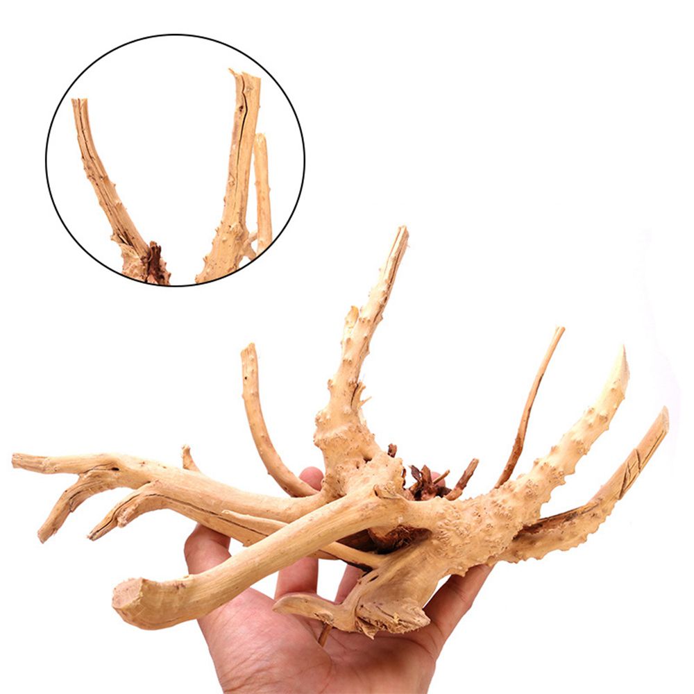 木製N1N造園水槽装飾爬虫類水槽飾りカッコウ根天然幹植物切り - Aquarium Planted Substrate のレビューと価格