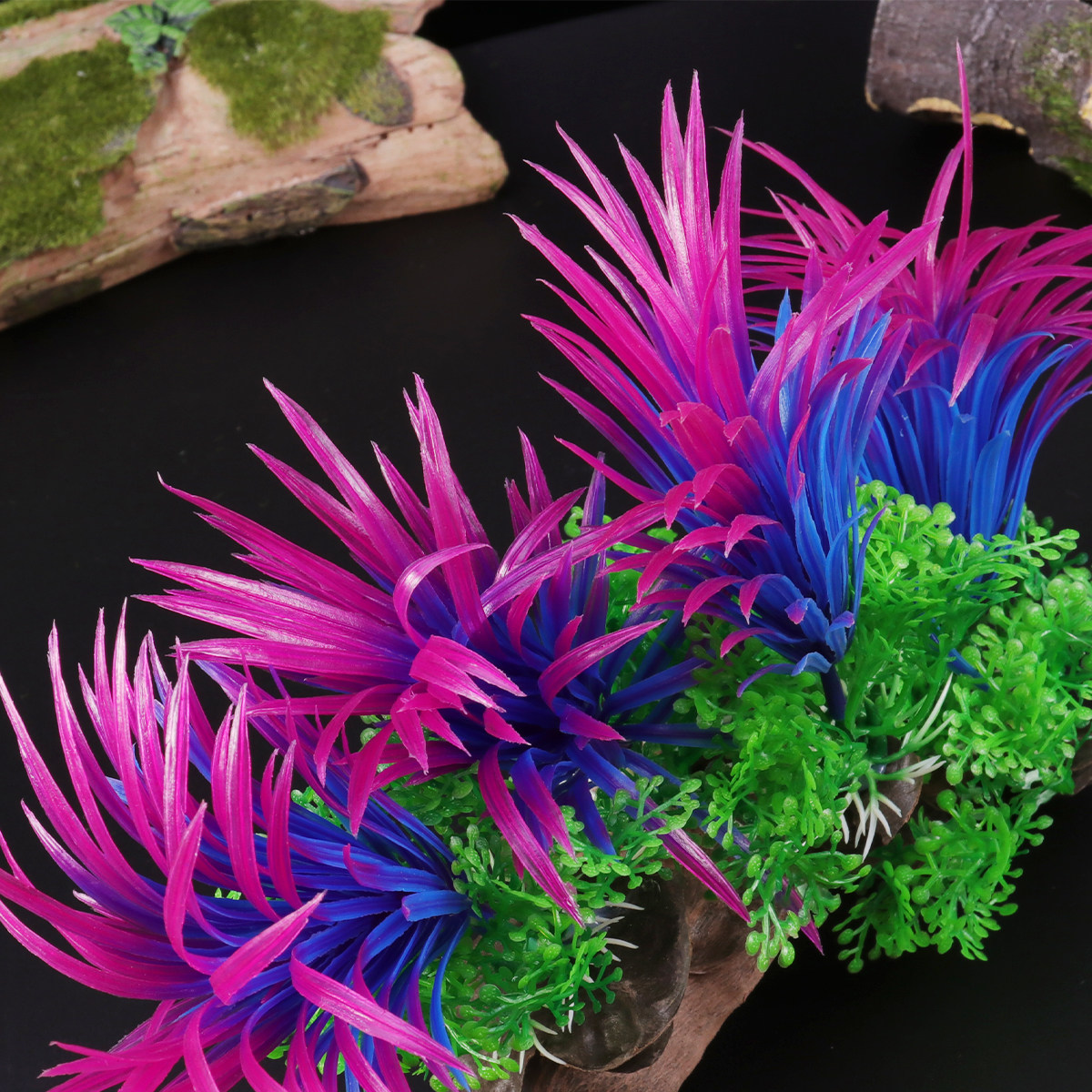 リアルな人工水槽植物 魚タンク装飾用 自然な見た目のプラスチ - Non Planted Aquarium Fish のレビューと価格