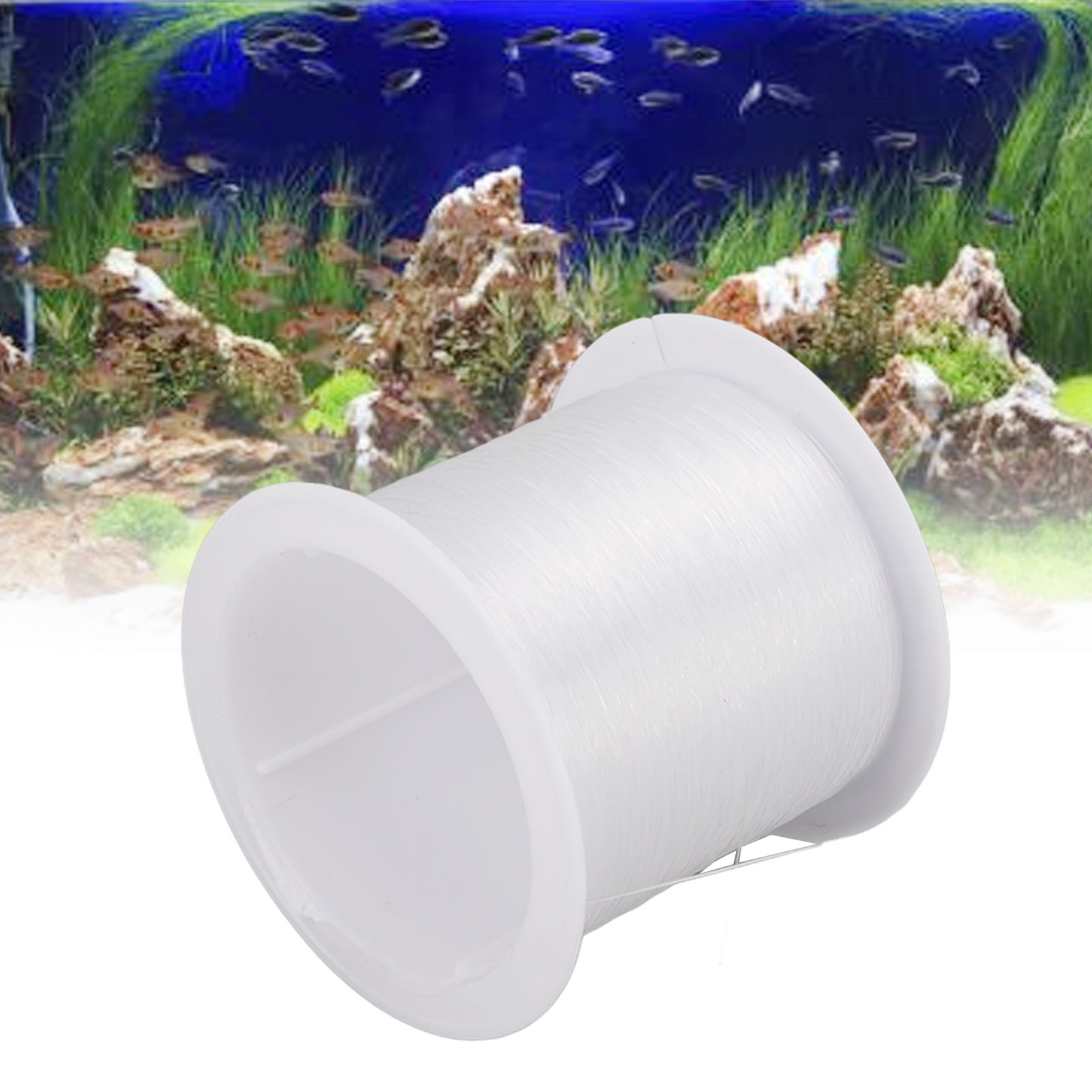 0.2mm透明ナイロン紐コード 142ヤード巻 透明糸 水槽 - Planted Aquarium Making のレビューと価格