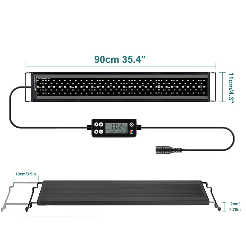 SIROKA SRK-YFT 90cm フルスペクトルLED - Aquarium For Planted Tank のレビューと価格