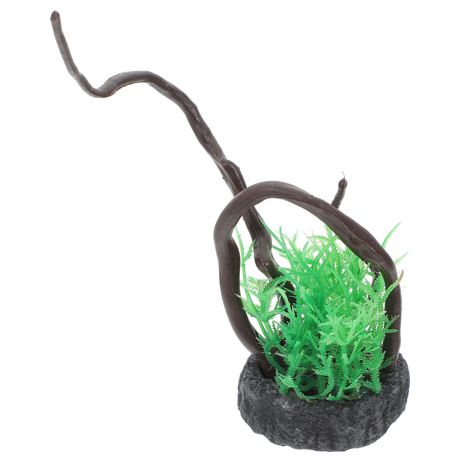 リアルな人工水槽用植物セット、安全で無毒な生きている水草のよ - Non Planted Aquarium Fish のレビューと価格