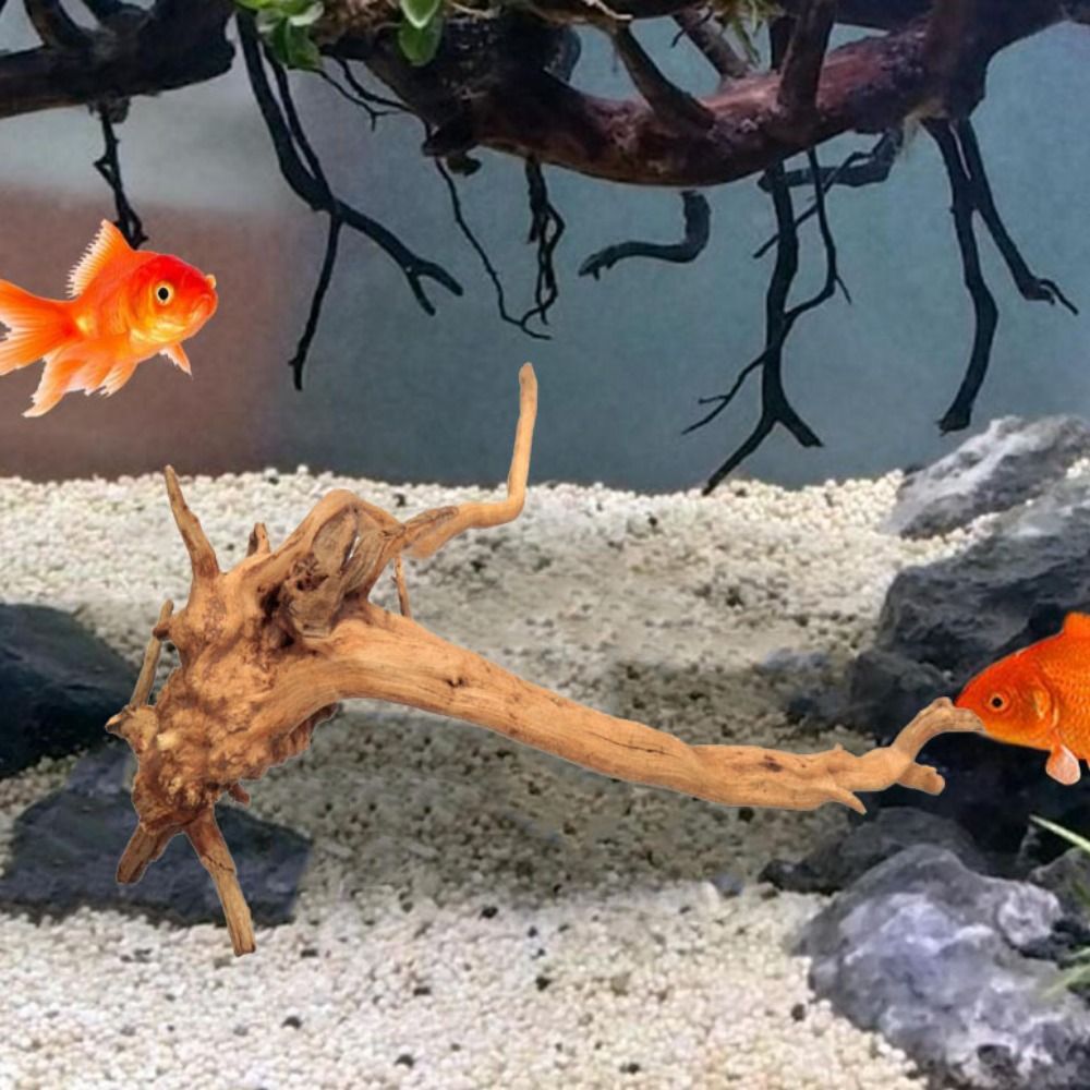 20-25CM大型水槽流木天然魚タンク植物装飾ツリーフィッシ - Aquarium Planted Substrate のレビューと価格