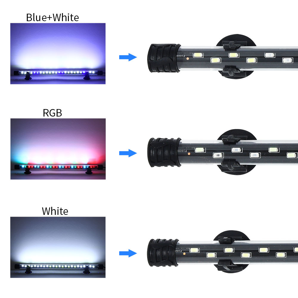 90-260V 水族館ライト LED 防水水槽クリップライト - Aquarium Plant Grow Light のレビューと価格