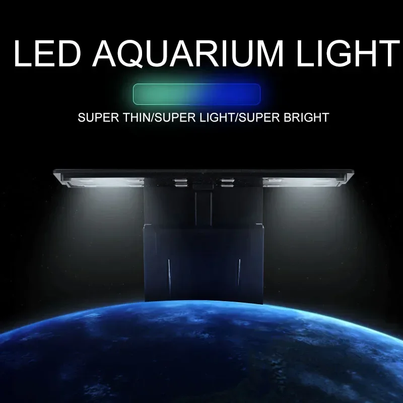超薄型 LED 水族館ライト 5 ワット/10 ワット/15 - Aquarium Plant Growth Light のレビューと価格