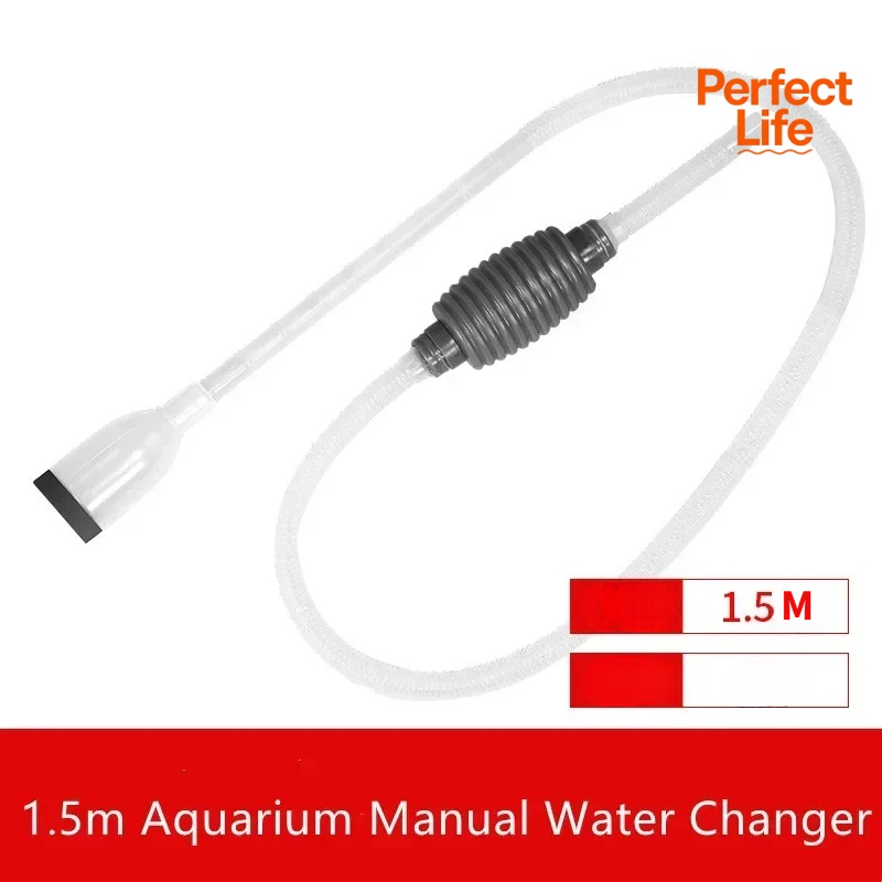 1.5m水槽用手動水換え器、水槽用エアポンプ、清掃ツール、ハ - Planted Aquarium Cleaning のレビューと価格