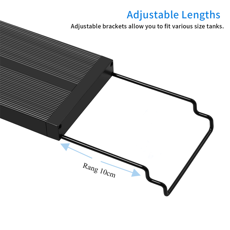 プログラム可能な 8 色自動オンオフ LED 水族館ライト淡 - Aquarium Plant Grow Light のレビューと価格