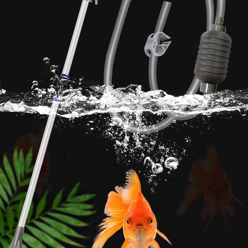 水槽水交換器 サイフォン砂利クリーナー 魚やカメの水槽用 簡 - Aquarium Plant Gravel のレビューと価格